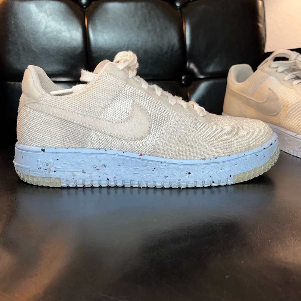 Nike Women's Air Force 1 Crater, White Pure Platinum - Picture 4 of 15